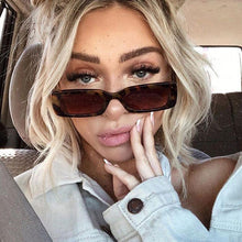 Load image into Gallery viewer, Vintage Retro Small Rectangle Sunglasses Women Brand Designer Square Sunglasses Shades Female UV400