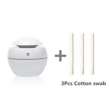 将图片加载到图库查看器,Mini Air Humidifier Ultrasonic USB Aroma Wood Grain LED Night Light Electric Essential Oil Diffuser Aromatherapy Home