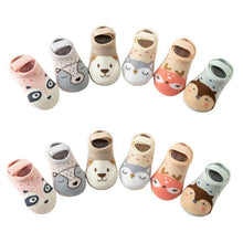 将图片加载到图库查看器,Luxury Modern Baby Socks Infant Walk Socks Toddler Floor Non-slip Cute Cotton Shoes 6 Colors Polyester Socks For Kids