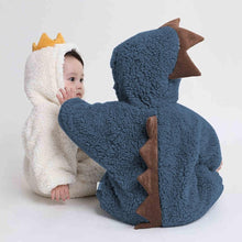 将图片加载到图库查看器,Luxury Modern Newborn Baby Boy/Girl Clothes Long Sleeve Hoddies Bear Zipper Baby Romper Clothes Autumn Winter Season For Kids and Baby