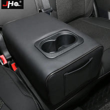 Load image into Gallery viewer, JHO Second Row Rear Central Armrest Box w/ Cup Holder Arm Rest for Ford Explorer 2011-2018 2013 2014 15 16 17 18 Car Accessories