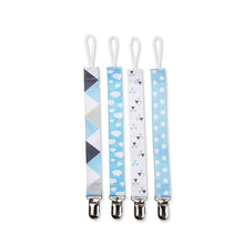 将图片加载到图库查看器,4PCS/SET Infant Pacifier Clips Holder Clip Nursing Teether Clip Nipple Holder Baby Pacifier Clip Soother Holder for Pacifier for Kids and Baby