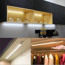 Load image into Gallery viewer, STEVVEX USB Powered Smart LED Kitchen Light with Hand Sweep Sensor Lamp High Brightness Back light for Cabinet Wardrobes Drawer .