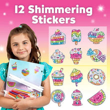 将图片加载到图库查看器,Big Gem Diamond Painting Kit - DIY Mosaic Art & Sticker Craft for Kids