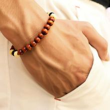 Load image into Gallery viewer, Lava Stone Men Wrist Bracelet Natural Moonstone Bead Tibetan Chakra Diffuser Bracelets For Men Jewelry Cool Gifts