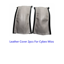 Load image into Gallery viewer, PU Leather Stroller Handle Covers & Bumper Sleeve