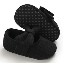 将图片加载到图库查看器,Baby Girls First Walkers Bow Knot Solid Soft Shoe Footwear For Baby Girl Breathable Shoes