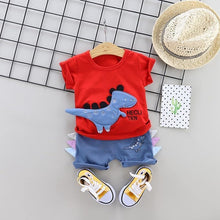 Load image into Gallery viewer, Fashion Infant Clothing Set for Boys and Girls Cute Summer Casual Clothes Set Top+Shorts Kids Clothes Summer Edition T shirt and Pants Set