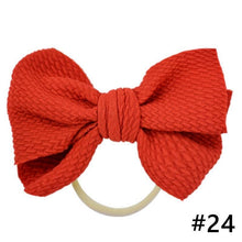 将图片加载到图库查看器,Headband Bow Girl Headbands Nylon Elastic Hair Accessories Photography Props For Baby Girls In Elegant Design