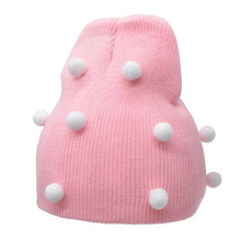 将图片加载到图库查看器,Baby Winter Autumn Warm Knit Hat For Girls Boys Solid Color For Baby and Kids