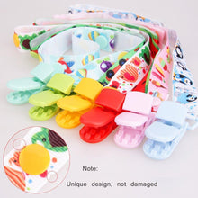 Load image into Gallery viewer, Children Pacifier Holder Clips Soother Holder Pacifier Clip Pacifier Chain Clip Nipple Holder For Baby Kids Pacifier