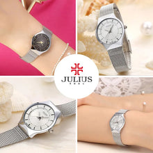 将图片加载到图库查看器,Women's Watch Japan Mov Fashion Hours Woman Lady Dress Bracelet Thin Stainless Steel Business Gift Mother's Gift No Box
