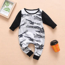 将图片加载到图库查看器,Newborn Baby Boys Girls Rompers cute Animal Printed Long Sleeve Winter Cotton Kid Jumpsuit Playsuit Outfits Clothing