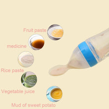 Load image into Gallery viewer, New Modern Baby Bottle Spoon Feeder Dropper Silicone Spoons for Feeding Medicine Kids Toddler Cutlery Utensils Children Accessories Newborn Bottle Spoon Ideal For Travel