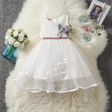 将图片加载到图库查看器,Luxury Toddler Girl Baby Clothing Dresses For 1 Year Birthday Christening Lace Girls Tulle Infant Party Cake Smash Outfit Dress for Girls 1-6 Years
