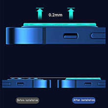 Load image into Gallery viewer, 5PCS Tempered Glass For iphone 13 Pro Max Mini Camera Lens Protectors Film For 12 11 se3 se 2022 2020 6 7 8 plus Tempered Glass Camera Protector Case Friendly Camera Lens Protector For iPhone