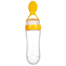 Load image into Gallery viewer, NEW Baby Feeding Bottle Spoon With Silicone Spoon Newborn Infant Squeeze Spoon Toddler Supplement food Bottle Feeder For Kids and Baby