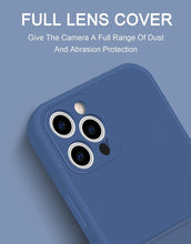 Load image into Gallery viewer, Simple Wallet Case For iphone Silicone Case For iphone 13 12 11 Pro Max Mini With Card Holder Cover Classic Silicone Full Protection Anti-Scratch Shockproof Case