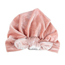 将图片加载到图库查看器,New Modern Baby Hat for Girls Autumn Winter Baby Cap Turban Great for Photography Props Elastic Infant Design