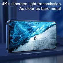 将图片加载到图库查看器,5Pcs 20000D Black Transparent Screen Protector for iPhone 14 13 12 mini 11 Pro X XS Max XR SE 9H 2.5D Clear Tempered Glass Film Edge to Edge Case Friendly Screen Protection Film For iPhone