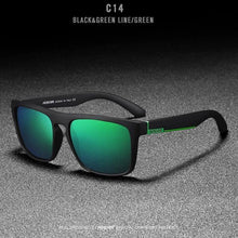 将图片加载到图库查看器,New Popular Mirror Polarized Sunglasses In Trend For Men An Woman With Ultralight Glasses Frame Square Sport Sunglasses With UV400 Protection
