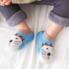 将图片加载到图库查看器,Baby Shoes First Shoes Toddler First Walkers Boy Soft Sole Rubber Outdoor Baby Shoes Cute Animal Baby Anti-slip Booties