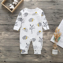 将图片加载到图库查看器,Newborn Baby Boys Girls Rompers cute Animal Printed Long Sleeve Winter Cotton Kid Jumpsuit Playsuit Outfits Clothing