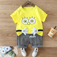 Load image into Gallery viewer, Fashion Infant Clothing Set for Boys and Girls Cute Summer Casual Clothes Set Top+Shorts Kids Clothes Summer Edition T shirt and Pants Set