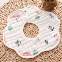 将图片加载到图库查看器,Unisex 360 Degree Rotation 8 Layers Gauze For Baby Kids Burp Cloth For Newborn Infant Saliva Towel