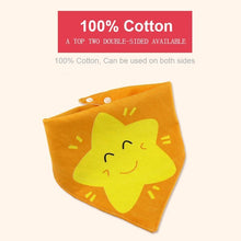 将图片加载到图库查看器,Fashion Modern 5PCS/SET Baby Triangle Double Cotton Bandana Feeding Bibs For Baby Boys/ Girls Baby Kids