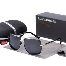 将图片加载到图库查看器,Luxury Elegant Square Polarized Sunglasses Brand Driving Glasses for Men and Boys With UV400 Protection