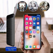 Load image into Gallery viewer, 2Pcs Private Tempered Glass for iPhone 13 12 11 Pro Max 12Mini XS XR SE2020 Anti-Spy Screen Protectors for iPhone 8 7 6 Plus 9H Tempered Glass Film Touch Sensitive Scratchproof Screen Protector