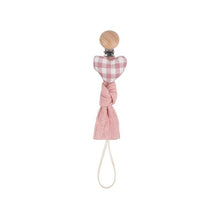 Load image into Gallery viewer, Modern Handmade Pacifier Chain Baby Teething Chains Crochet Rabbit Panda Beads Wooden Clips Wood Tiny Rod For Kids
