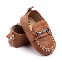 将图片加载到图库查看器,Leather Baby Shoes Fashion Infant Boys Girls Anti-slip Soft Sole Newborn First Walkers Luxury Shoes Design For Kids