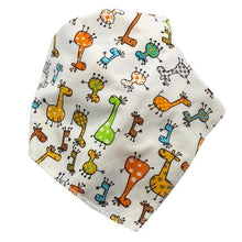 Load image into Gallery viewer, Baby Bibs Triangle Cotton Cartoon Child Bandana Dribble Bibs Newborn Slabber Absorbent Cloth For Baby and Kids