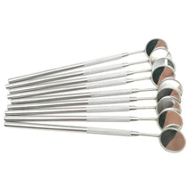 将图片加载到图库查看器,4pcs Stainless Steel Dental Mirror Instruments Mouth Oral Care Clean Dentist Tools Dentistry Lab Mirror Teeth Whitening