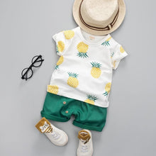 Load image into Gallery viewer, Fashion Infant Clothing Set for Boys and Girls Cute Summer Casual Clothes Set Top+Shorts Kids Clothes Summer Edition T shirt and Pants Set
