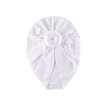 Load image into Gallery viewer, Infant Baby Headbands Solid Cotton Knot Turban Headband For Girls Beanie Hat Headwear For Girls