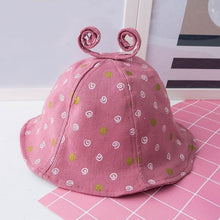 将图片加载到图库查看器,Baby Sun Hat Heart Print Baby Boy/Girl Hat Outdoor Kids Bucket Hat Children Hat Baby Beach Caps Beanie For Girls
