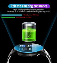 Load image into Gallery viewer, New Bluetooth Smart Watch For Men and Woman With Multifunction Blood Pressure Smartwatch Sport Tracker Band For Android IOS and WhatsApp Connection