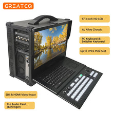 Load image into Gallery viewer, Professional 4K Live Streaming Broadcast Equipment with Customized TV Studio Camera and Audio Input for HD Broadcasting