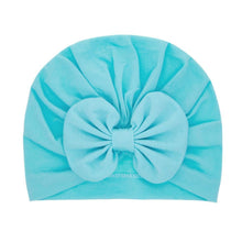 Load image into Gallery viewer, Children Baby Hat Kids Bow Cap Newborn Girls Photography Props Turban Infant Props For Baby Girls