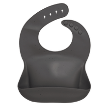 Load image into Gallery viewer, Silicon Breastplate Baby Bib Waterproof Solid Infant Bandana Bibs Newborn Feeding Burp Cloth Bib For Kids