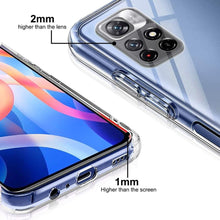 Load image into Gallery viewer, Ultra Thin Silicone Phone Case For Xiaomi Redmi Note 11 10 9 8 Pro Max 11T 10S 9S 9T 8T Clear Soft Case For Redmi 10 9A 9C Transparent Hard PC Back Bumper Scratch Resistant Phone Cover