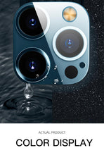 将图片加载到图库查看器,Camera Lens Tempered Glass For iPhone 12 11 Pro Max 12 Mini Full Cover Camera Ring Protector Sticker On iPhone12 Anti Scratch Camera Lens Protector 9H HD Camera Tempered Glass