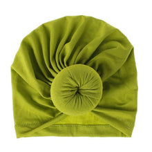 将图片加载到图库查看器,Trend New Mother & Baby Hat Soft Cotton Turban Hat Baby Elastic Toddler Infant Cap For Girls and Women