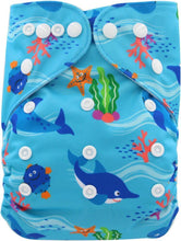 将图片加载到图库查看器,Baby Cloth Diapers Reusable Nappies Character Unisex Baby Care Pants Waterproof Pocket Cloth Diaper For Baby