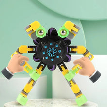 Load image into Gallery viewer, Deformable Fidget Spinner Chain Toy โ Stress Relief Sensory Spinner for Kids & Adults