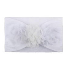 将图片加载到图库查看器,Lace Flower Baby Headbands For Girls Elastic Head Wraps Head Band Hair Accessories Bow For Girls Kids