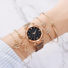 Load image into Gallery viewer, New STEVVEX Luxury Women Watches Magnetic Starry Sky Female Clock Quartz Wristwatch Fashion Ladies Wrist Watch For Women and Girls